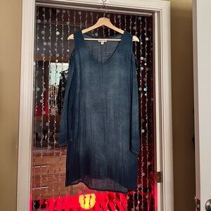 Anthropologie Demin dress Size S